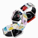 Apple Watch 7 41mm Uyumlu Casebang Sesame Street Serisi Deri Saat Kordon - 4