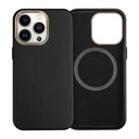 Apple iPhone 15 Pro Uyumlu Kılıf Magsafe Şarj Özellikli PU Deri Zore Adora Kapak - 1