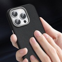 Apple iPhone 15 Pro Uyumlu Kılıf Magsafe Şarj Özellikli PU Deri Zore Adora Kapak - 12