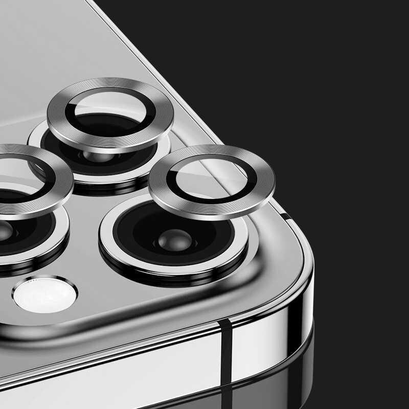 Apple iPhone 15 Pro Max Uyumlu CL-07 Kamera Lens Koruyucu - 2