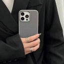 Apple Apple Apple iPhone 15 Pro Kılıf Magsafe Şarj Özellikli Karbon Fiber Görünümlü Zore Troy Kapak - 2