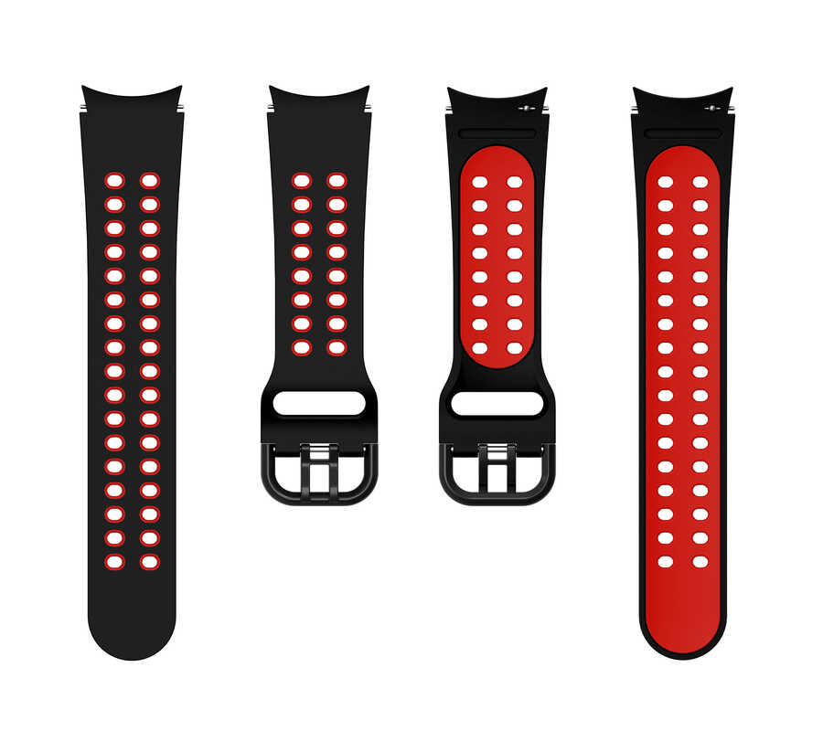 Samsung Galaxy Watch 4 Classic 46mm Uyumlu KRD-02 Silikon Kordon - 7