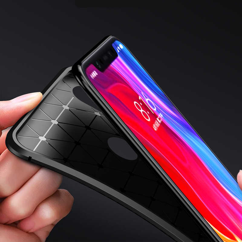 Xiaomi Mi Max 3 Uyumlu Kılıf Zore Negro Silikon Kapak - 5