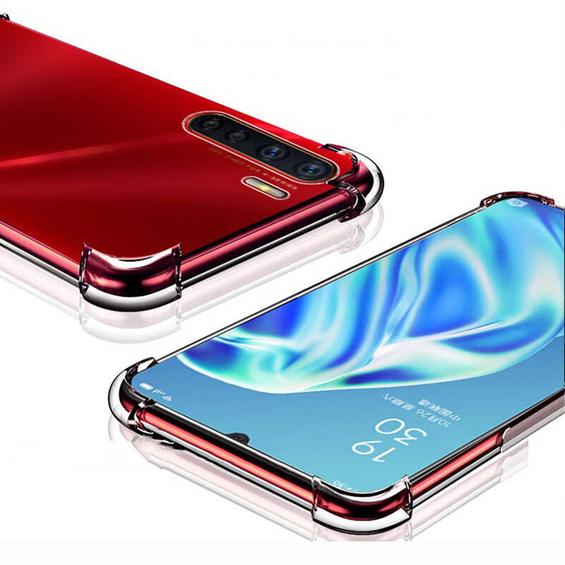 Oppo A91 Uyumlu Kılıf Zore Nitro Anti Shock Silikon - 4