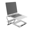 Wiwu A821CH 8in1 Hub Bağlantı İstasyonlu Notebook Laptop Standı PD3.0/USB3.0/RJ45 (1000Mbps)/SD/TF/HDMI (4K@30Hz) - 1
