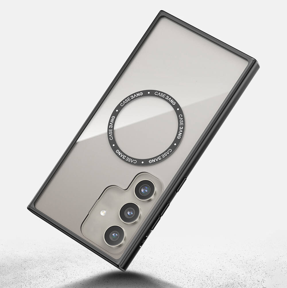 Samsung Galaxy S24 Plus Uyumlu Kılıf Magsafe Şarj Özellikli Casebang Body Frame Kapak - 2