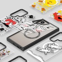 Samsung Galaxy S24 Plus Uyumlu Kılıf Magsafe Şarj Özellikli Casebang Body Frame Kapak - 7