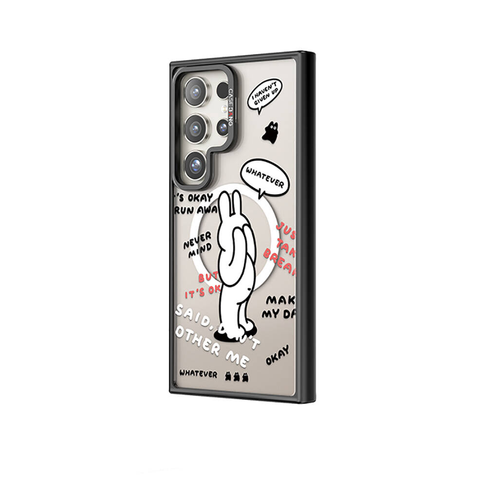 Samsung Galaxy S24 Ultra Uyumlu Magsafe Şarj Özellikli Casebang Chill Out Serisi Mıknatıslı Arka Panel - 1