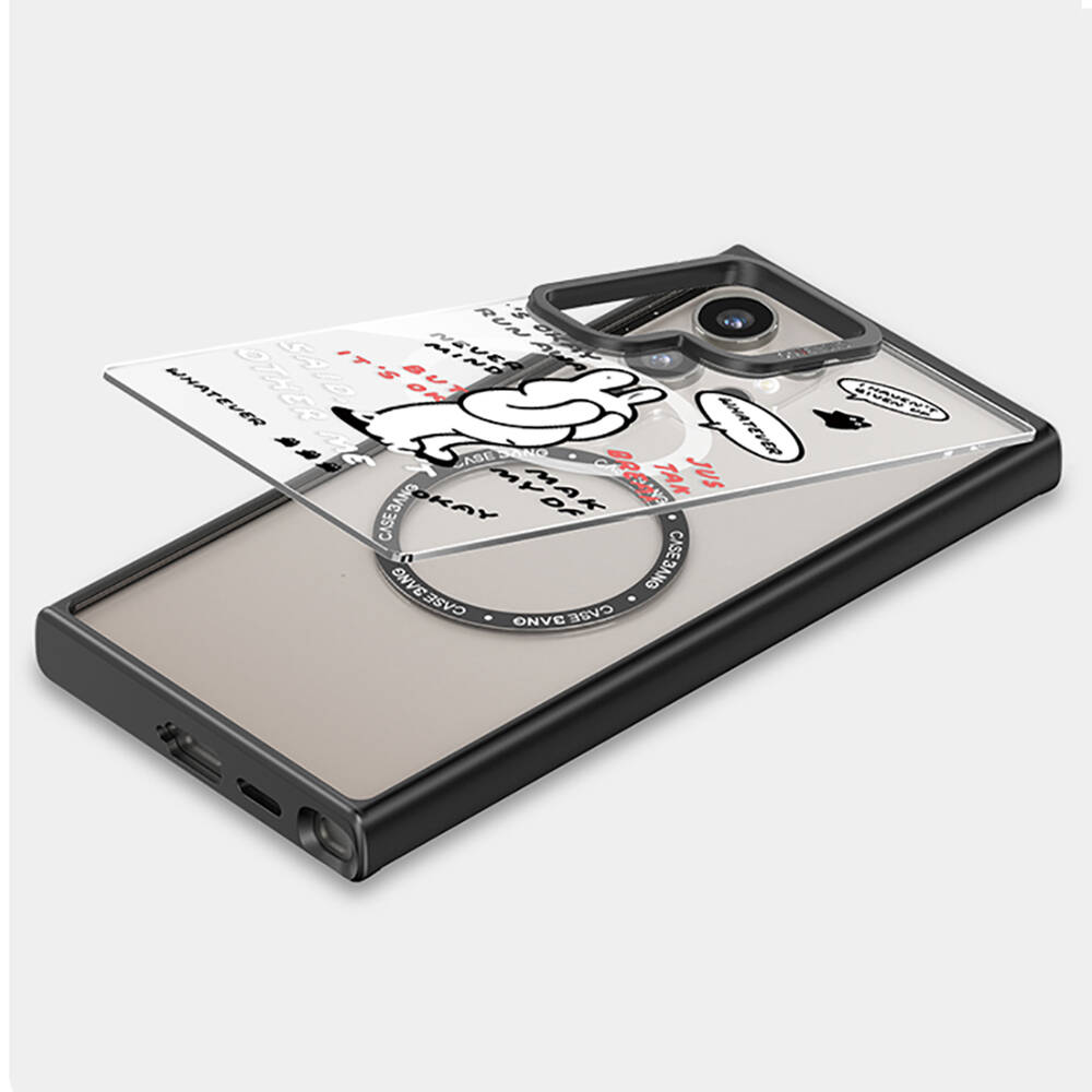 Samsung Galaxy S24 Ultra Uyumlu Magsafe Şarj Özellikli Casebang Chill Out Serisi Mıknatıslı Arka Panel - 3