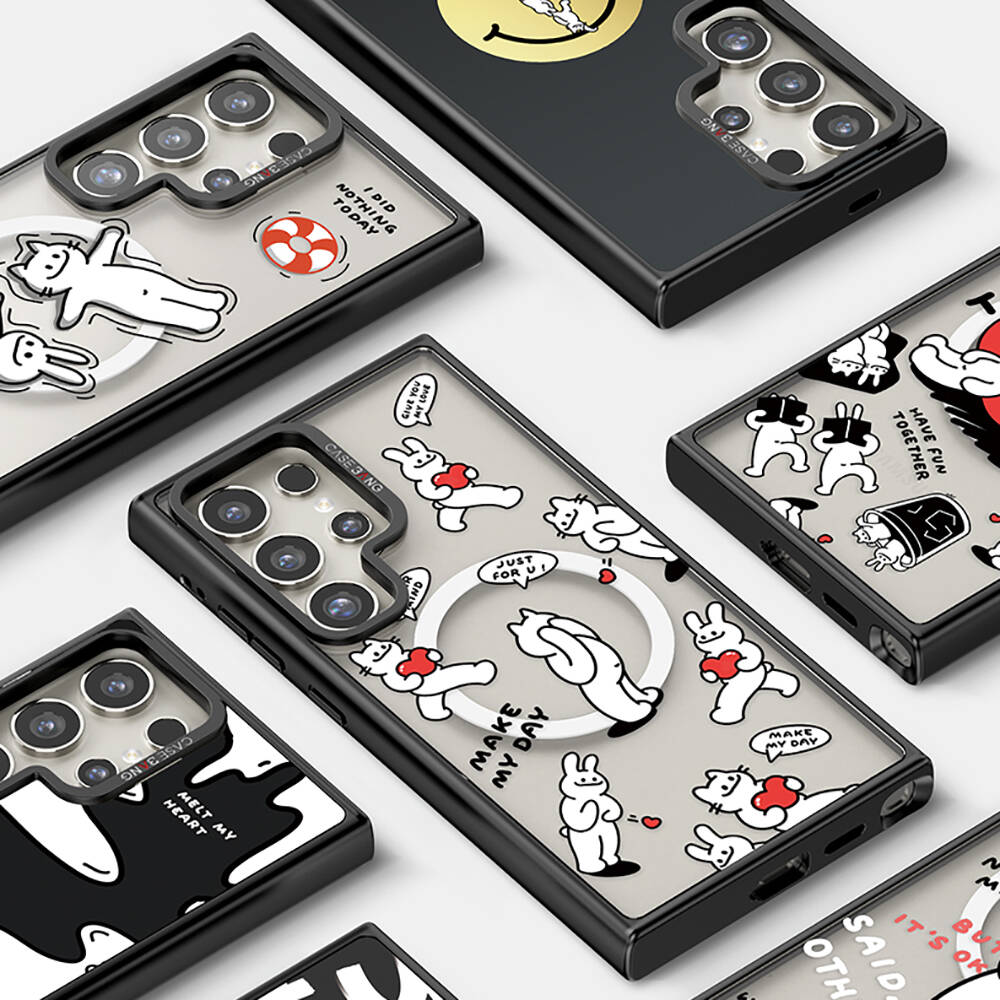 Samsung Galaxy S24 Ultra Uyumlu Magsafe Şarj Özellikli Casebang Chill Out Serisi Mıknatıslı Arka Panel - 4