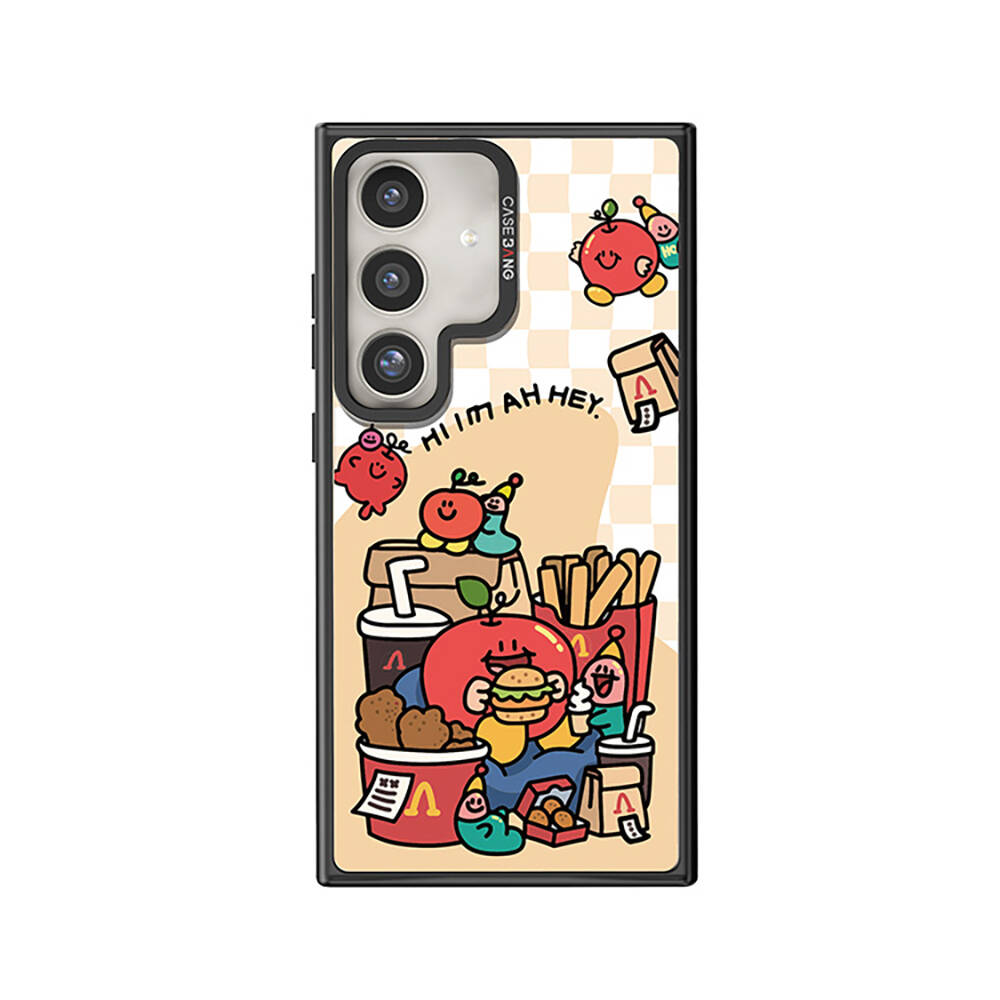 Samsung Galaxy S24 Uyumlu Magsafe Şarj Özellikli Casebang Ahhey Serisi Arka Panel - 1