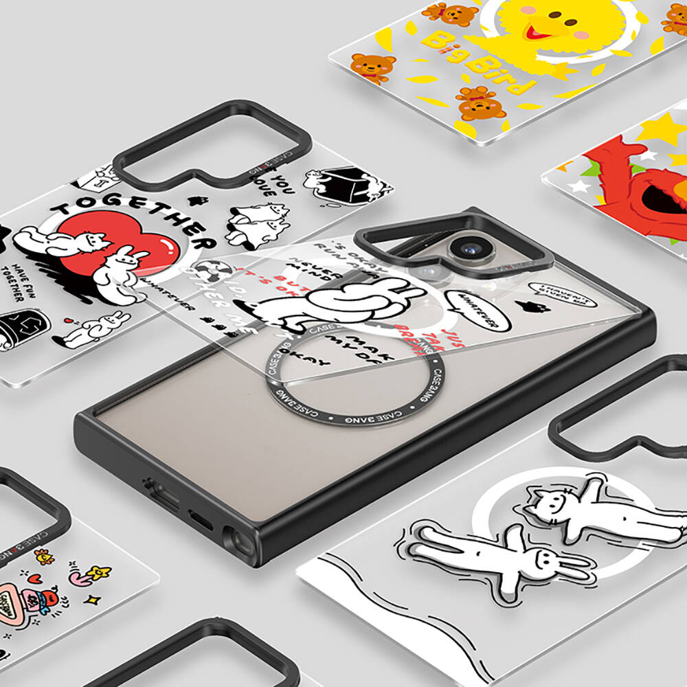 Samsung Galaxy S24 Uyumlu Kılıf Magsafe Şarj Özellikli Casebang Body Frame Kapak - 7