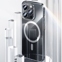 Apple iPhone 15 Pro Max Uyumlu Kılıf Magsafe Şarj Özellikli Benks ​​​​​​Crystal Serisi Şeffaf Kapak - 4