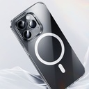 Apple iPhone 15 Pro Max Uyumlu Kılıf Magsafe Şarj Özellikli Benks ​​​​​​Crystal Serisi Şeffaf Kapak - 7