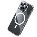 Apple iPhone 15 Pro Max Uyumlu Kılıf Magsafe Şarj Özellikli Benks ​​​​​​Crystal Serisi Şeffaf Kapak - 12