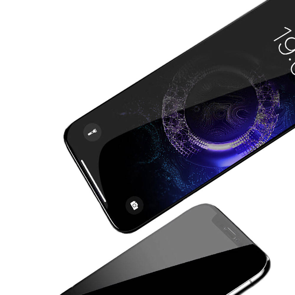 Apple iPhone XR Uyumlu Hidrofobik Ve Oleofobik Özellikli Benks Privacy Air Shield Ekran Koruyucu 10'lu Paket - 3