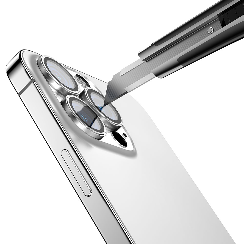 Apple iPhone 15 Pro Max Uyumlu Zore CL-13 Kamera Lens Koruyucu - 2