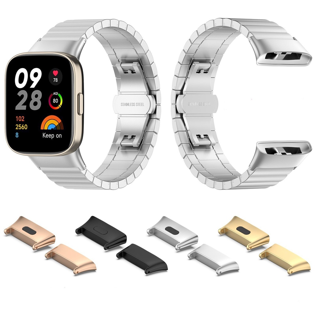 Xiaomi Redmi Watch 3 Uyumlu Metal Kordon Dönüştürücü - 1