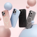 Apple iPhone 14 Pro Max Uyumlu Kılıf Magsafe Şarj Özellikli Çizilmeye ve Aşınmaya Dayanıklı Youngkit Velvet Magnet Serisi Kapak - 12