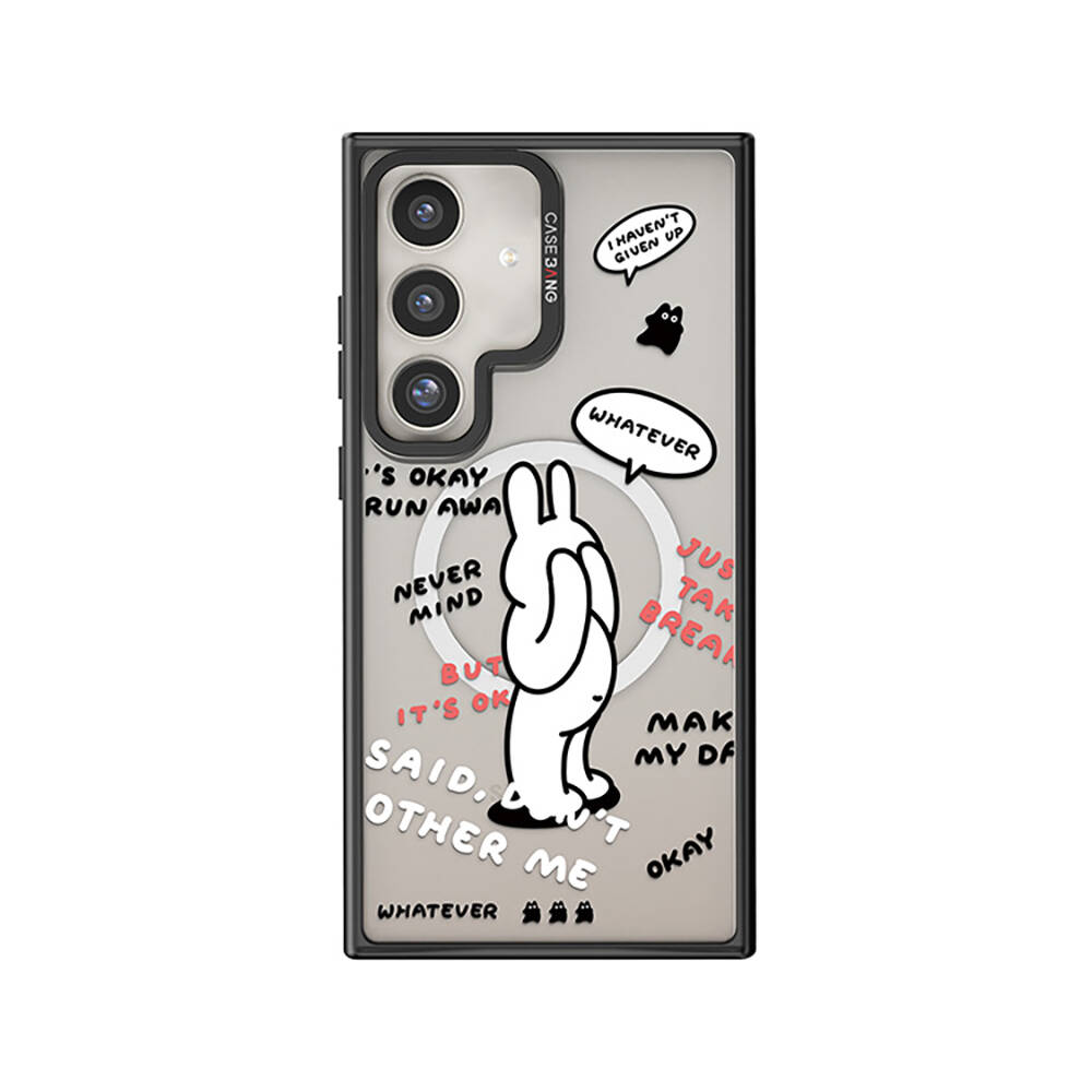 Samsung Galaxy S24 Uyumlu Magsafe Şarj Özellikli Casebang Chill Out Serisi Mıknatıslı Arka Panel - 1