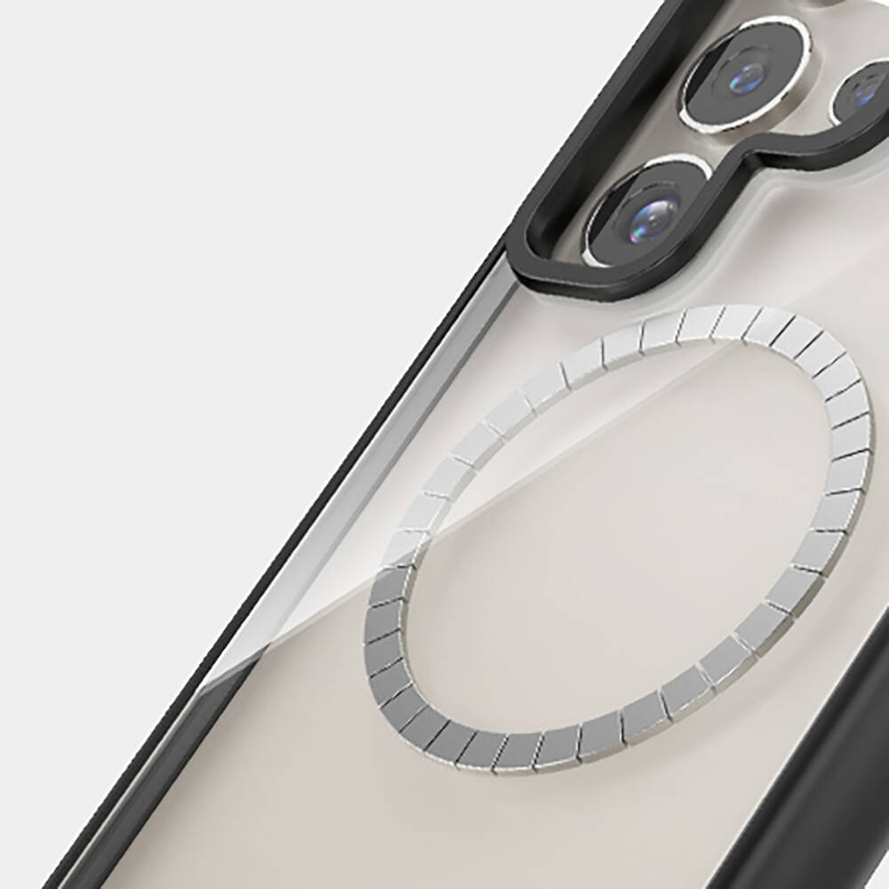 Samsung Galaxy S24 Ultra Uyumlu Magsafe Şarj Özellikli Casebang Ahhey Serisi Arka Panel - 5