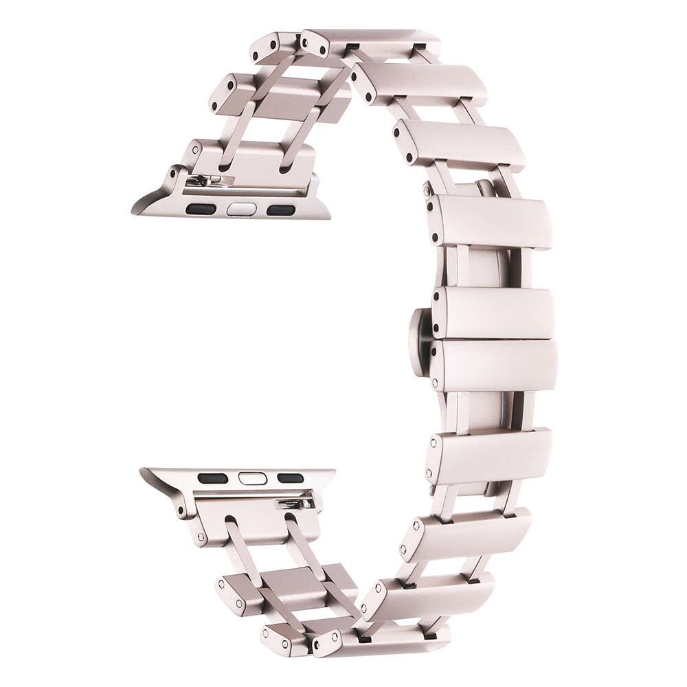 Apple Watch 38mm Uyumlu Zore KRD-96 Metal Kordon - 8