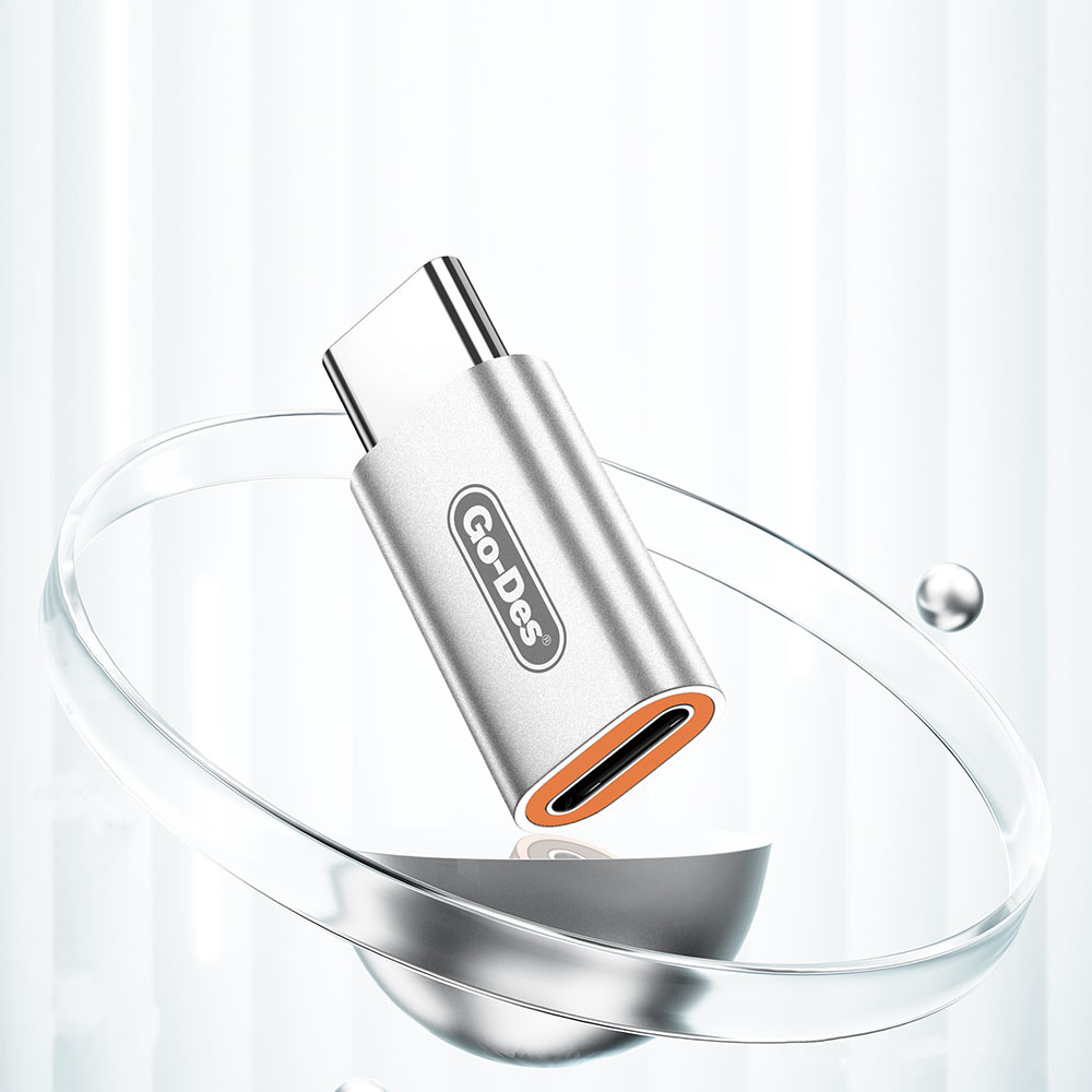 Go Des GD-CT063 Lightning to Type-C 120W Şarj ve Ses Destekli Dönüştürücü - 2