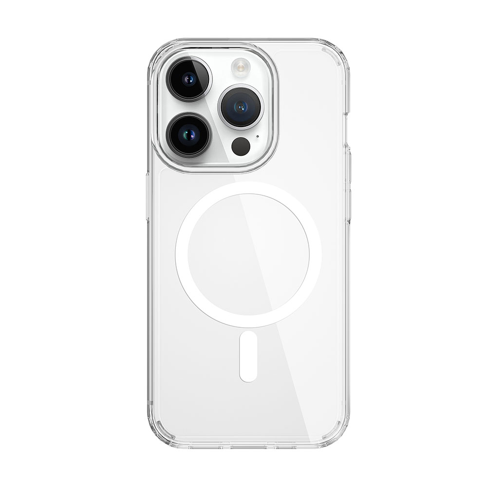 Apple iPhone 15 Pro Uyumlu Kılıf Wiwu MCC-101 Magnetic Crystal Sert PC Kapak - 6