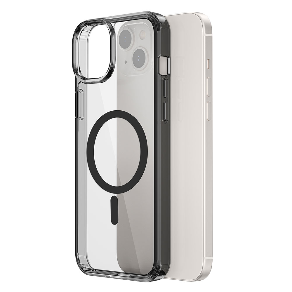 Apple iPhone 15 Plus Uyumlu Kılıf Wiwu MCC-101 Magnetic Crystal Sert PC Kapak - 2