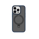 Apple iPhone 15 Pro Max Uyumlu Kılıf Wiwu ZMM-010 Magsafe Şarj Özellikli Mat Arka Yüzey Standlı Kapak - 5