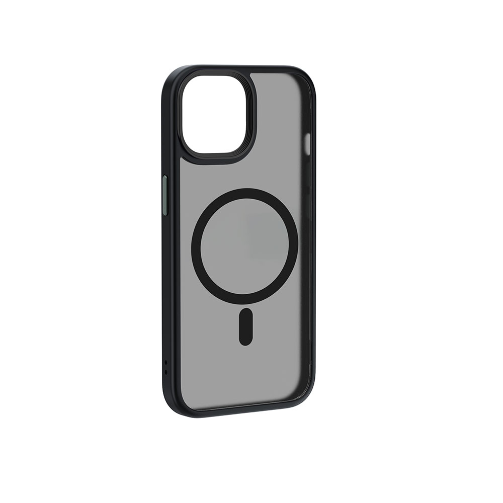 Apple iPhone 15 Plus Uyumlu Kılıf Wiwu FGG-011 Magsafe Şarj Özellikli Kamera Korumalı Kapak - 3