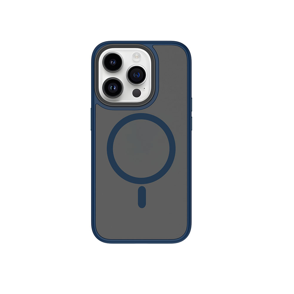 Apple iPhone 15 Pro Max Uyumlu Kılıf Wiwu FGG-011 Magsafe Şarj Özellikli Kamera Korumalı Kapak - 5