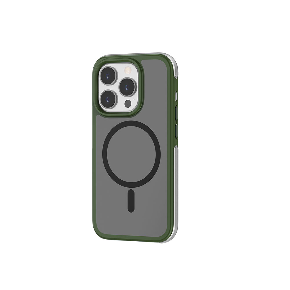 Apple iPhone 15 Pro Max Uyumlu Kılıf Wiwu ZKK-012 Magsafe Şarj Özellikli Air Cushion Kapak - 10