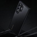 Samsung Galaxy S24 Plus Uyumlu Kılıf Magsafe Şarj Özellikli Karbon Fiber Benks Montage Hybrid ArmorPro Kevlar Kapak - 2