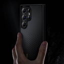 Samsung Galaxy S24 Plus Uyumlu Kılıf Magsafe Şarj Özellikli Karbon Fiber Benks Montage Hybrid ArmorPro Kevlar Kapak - 5