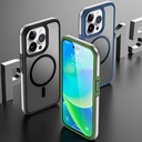 Apple iPhone 15 Pro Max Uyumlu Kılıf Wiwu ZKK-012 Magsafe Şarj Özellikli Air Cushion Kapak - 16