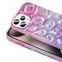 Apple iPhone 15 Pro Uyumlu Kılıf Simli 3D Desenli Zore Hacar Kapak - 6