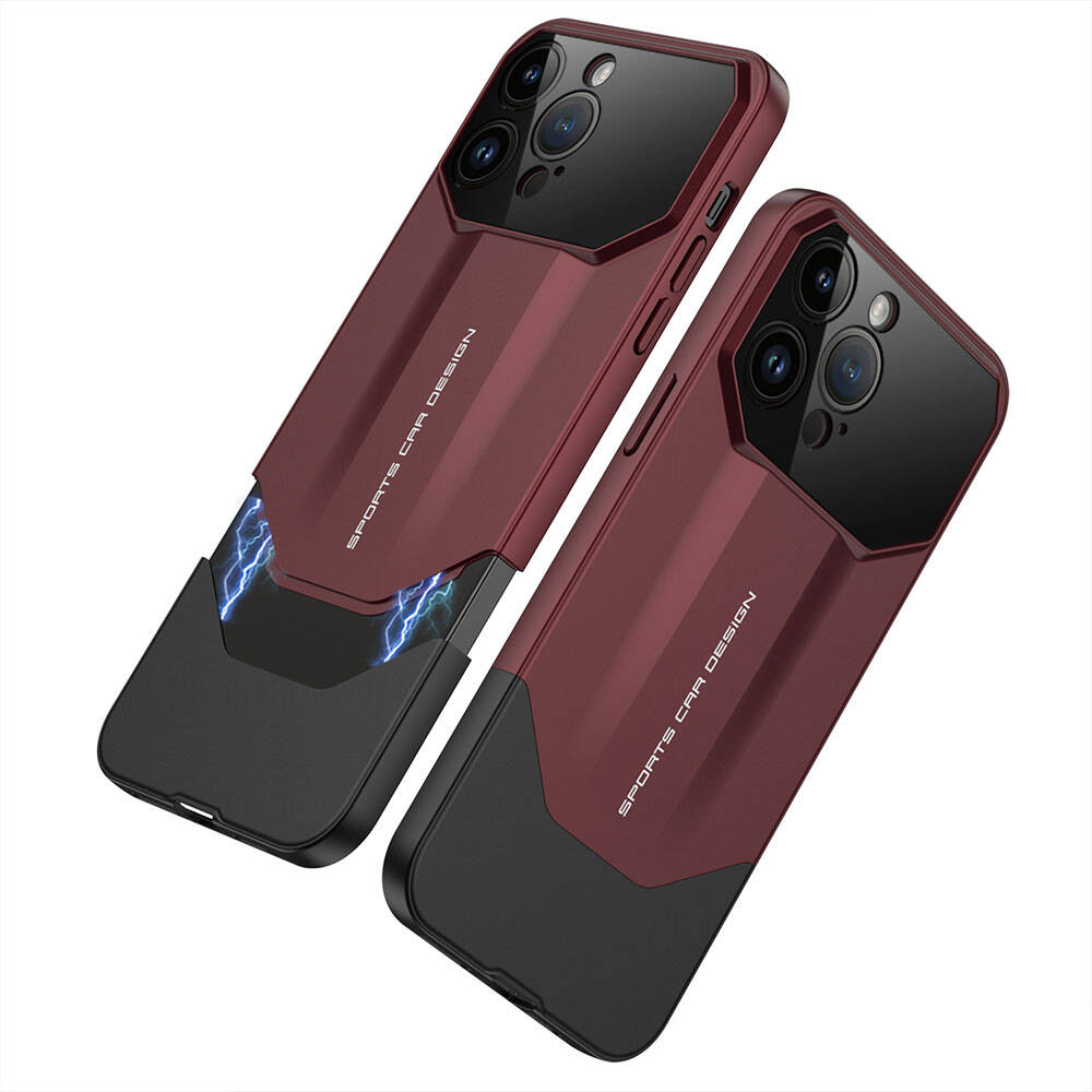 Apple iPhone 14 Pro Max Uyumlu Kılıf Çift Parçalı Zore Ays Pro İkili Kapak - 1