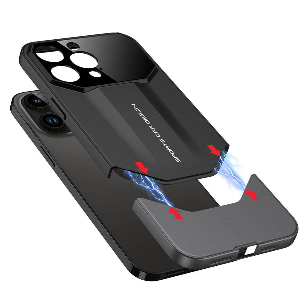 Apple iPhone 14 Pro Max Uyumlu Kılıf Çift Parçalı Zore Ays Pro İkili Kapak - 6