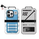 Apple iPhone 15 Pro Max Uyumlu Kılıf YoungKit Luggage FireFly Serisi Kapak - 19