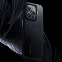 Apple iPhone 14 Pro Max Uyumlu Kılıf Magsafe Şarj Özellikli Karbon Fiber Benks Montage Hybrid ArmorPro Kevlar Kapak - 1
