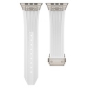 Apple Watch 7 45mm Uyumlu KRD-113 Spor Görünümlü Silikon Kordon