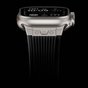Apple Watch 7 45mm Uyumlu KRD-113 Spor Görünümlü Silikon Kordon