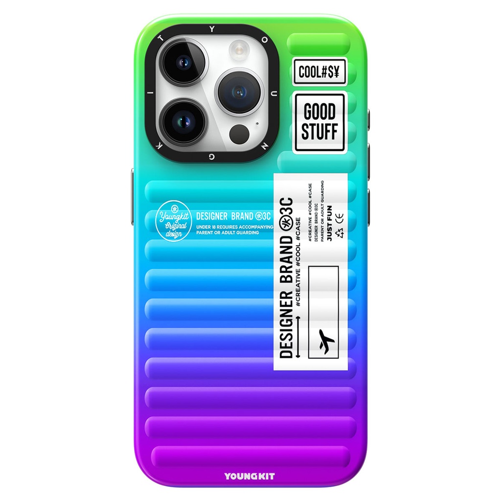 Apple iPhone 15 Pro Max Uyumlu Kılıf YoungKit The Secret Color Serisi Kapak - 5