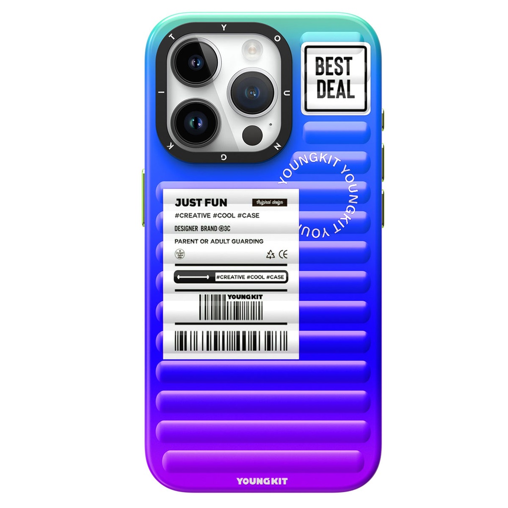 Apple iPhone 15 Pro Max Uyumlu Kılıf YoungKit The Secret Color Serisi Kapak - 6