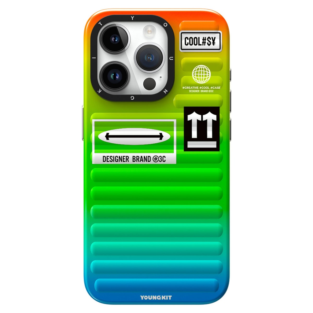 Apple iPhone 15 Pro Max Uyumlu Kılıf YoungKit The Secret Color Serisi Kapak - 7