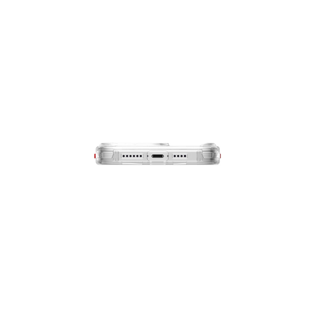 Apple iPhone 15 Pro Max Uyumlu Kılıf SkinArma Şeffaf Airbag Tasarımlı Magsafe Şarj Özellikli Saido Kapak - 11