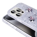 Apple iPhone 15 Pro Max Uyumlu Kılıf Airbagli Simli Arka Yüzey Zore Işıltı Silikon Kapak - 4