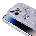 Apple iPhone 14 Pro Max Uyumlu Kılıf Airbagli Simli Arka Yüzey Zore Işıltı Silikon Kapak - 3