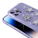 Apple iPhone 14 Pro Max Uyumlu Kılıf Airbagli Simli Arka Yüzey Zore Işıltı Silikon Kapak - 9